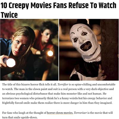 10 Creepy Movies Fans Refuse To Watch Twice